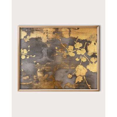 " Embroidered Silk III " on Paper