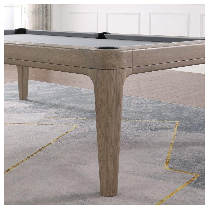 Playcraft Boca 8' Slate Pool Table with Professional Installation Included, Dining Top Not Included, Basic Green