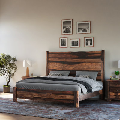 Chaliyah Solid Wood Standard Bed