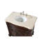 Meuble-lavabo de salle de bain 36 po en bois d'acajou de style classique Madison-563520669