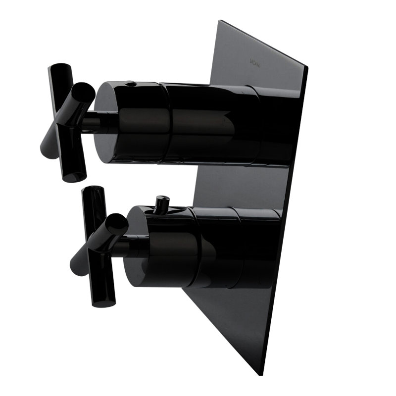 Cigno Built-in Faucet Trim, Matte Black