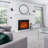 18'' W Electric Fireplace Insert
