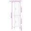 Neyo 34.5cm Sideboard-809332544