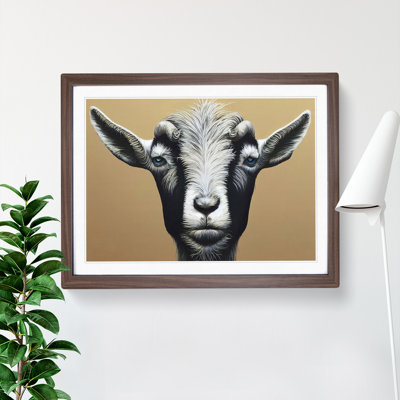 Goat Modern - Framed Print