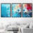 Spring Sunrise - 3 Piece Picture Frame Painting Set-367088897-367089022