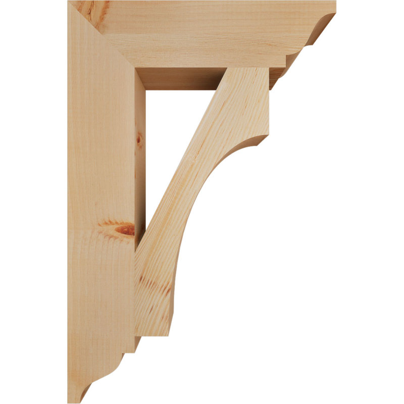 Support traditionnel Westlake, Lisse, Douglas, H 24 po x l 3,5 po x P 16 po