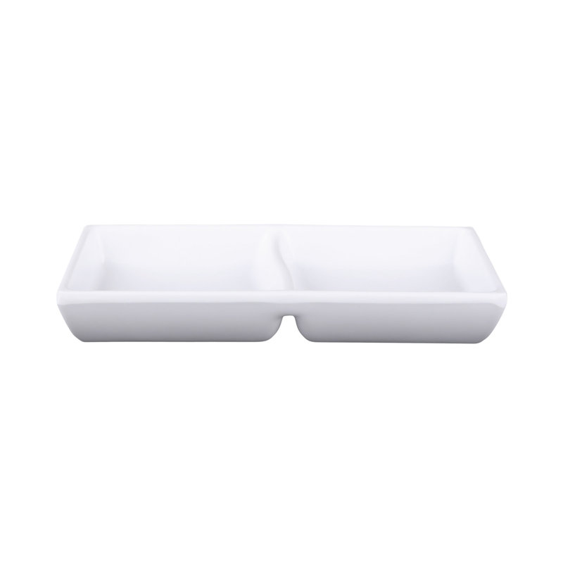 Elite Global Solutions Zen Melamine Condiment Server, White
