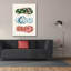 "Epic Graffiti" My Tropical Flip Flops "par Yvette St. Amant, art mural sur toile-106172645
