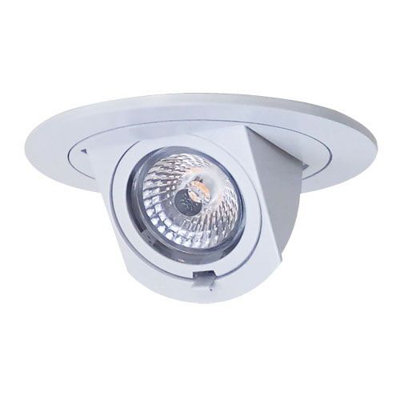 3'' White LED Adjustable Recessed Trim