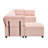 Modular Sectional Sofa U Shaped Modular Couch With Reversible Chaise Modular Sofa Sectional Couch,6- Seat Convertible Sofa-2124046312