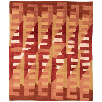 Allyzon Wool Geometric Indoor Rug