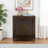 Dix Solid Wood Carved Detail Accent Cabinet-53514549