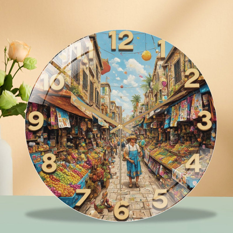 Horloge murale 12 po