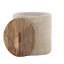 Repose-pieds en bois avec rangement
