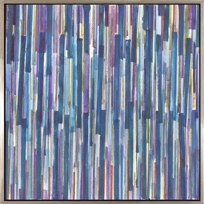 Aquatic Variation Framed Painting Canvas