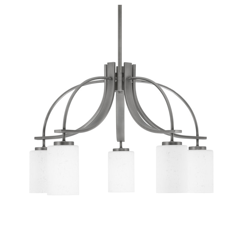 Lustre Madilynn Light, Downlight, Graphite, H 16,5 po x l 25 po x P 25 po, 5