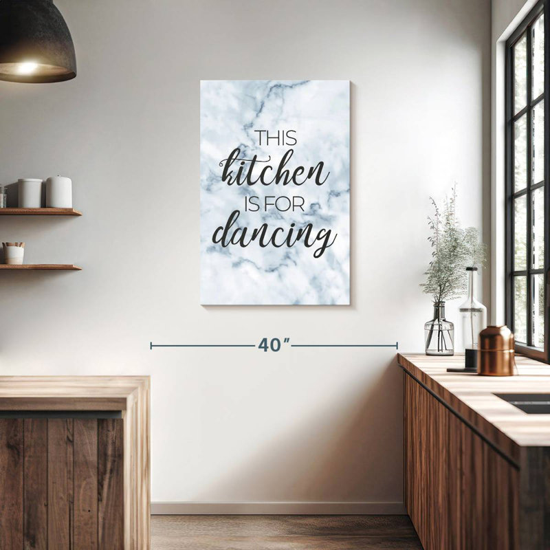 Kitchen For Dancing, 36" H x 24" W