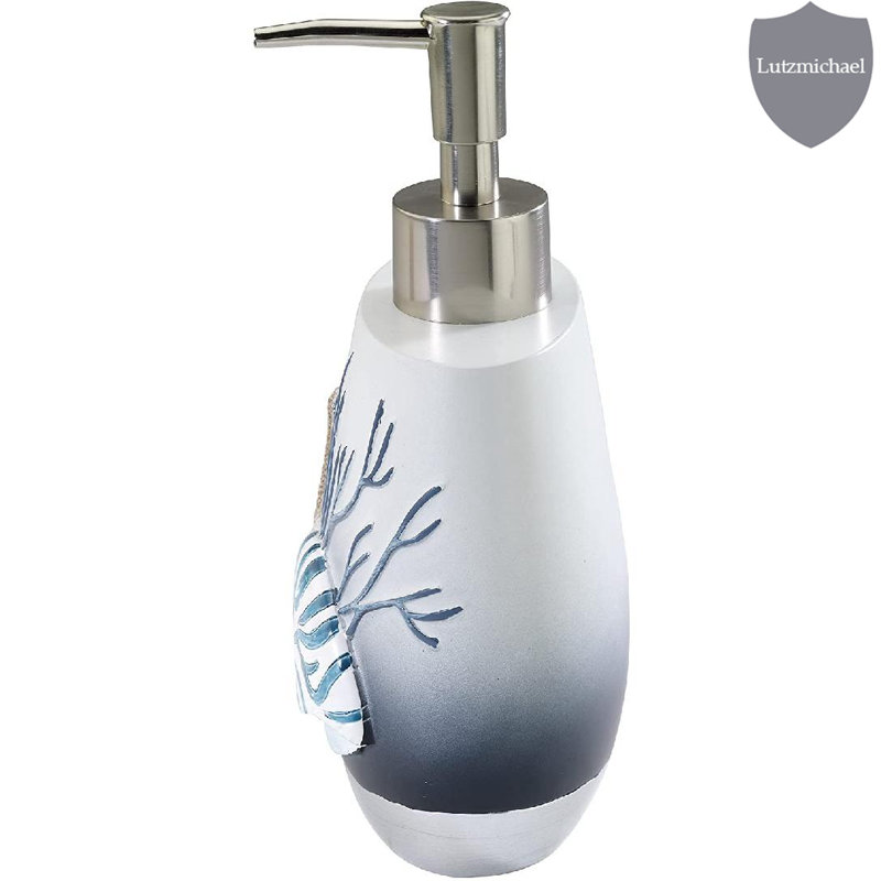 Blue Lagoon Bath Soap & Lotion Dispenser