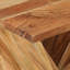Netherlands Solid Wood Floor Shelf End Table
