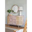 Tv Console With Cane Doors