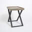 Harrington Tray Top Cross Legs End Table