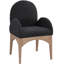 Chaise avec accoudoirs en tissu Waldorf-115791178-115791157