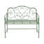 Banc de jardin extérieur Sunnydaze - vert