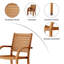 Ensemble repas 9 pièces Triche International Home