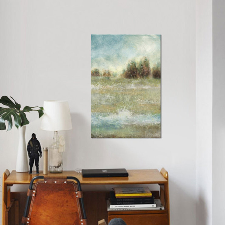 «Meadow Enchantment», impression sur toile, H 12 po x l 8 po x P 0,75 po, Toile tendue, Pas de tapis