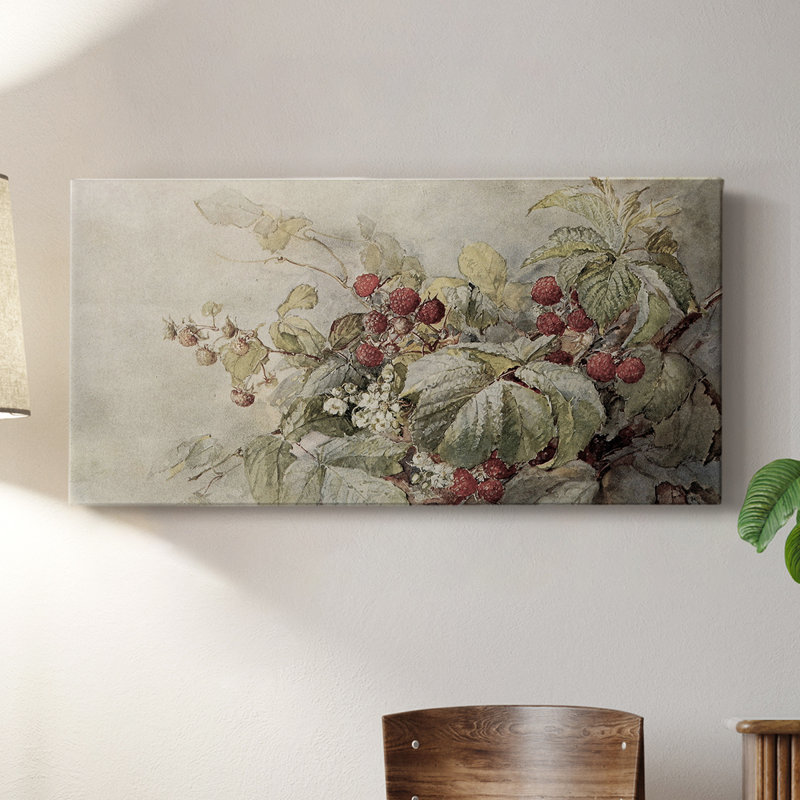 Botanical Series-CDL III - Toile tendue avec châssis - Prêt à être accroché, H 16 po x l 32 po