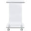 Brette Glass Top C Table End Table