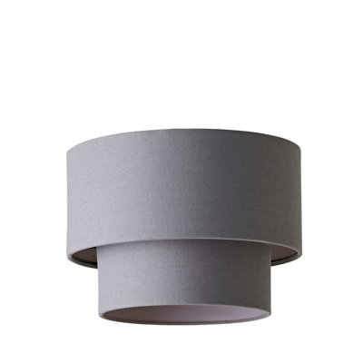 Talar 20cm H Linen Blend Drum Lamp Shade ( Slip-On )