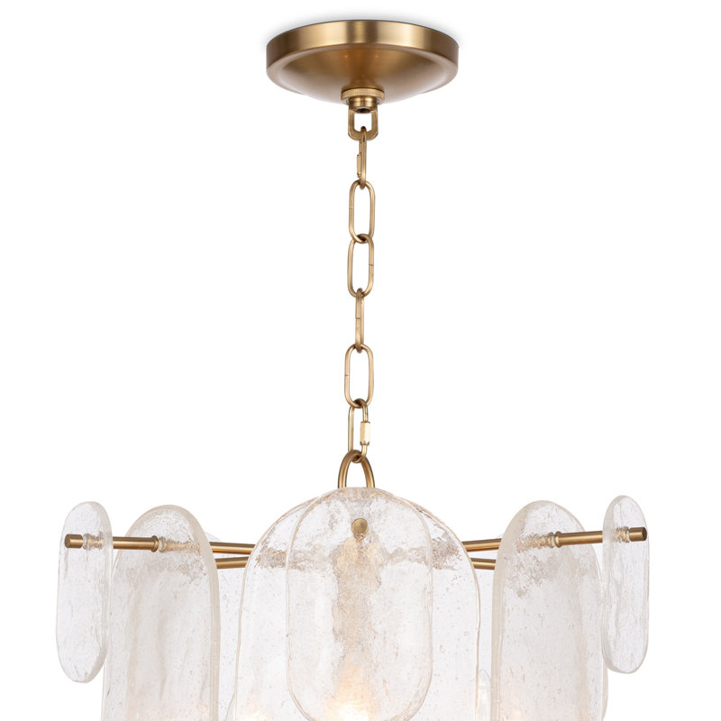 Echo 3 - Light Pendant, Natural Brass
