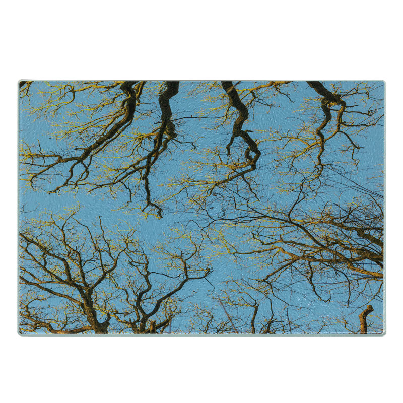 Planche à découper en verre trempé Ambesonne