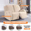  Housse pour canapé inclinable et extensible 2 places Wald-1560462593