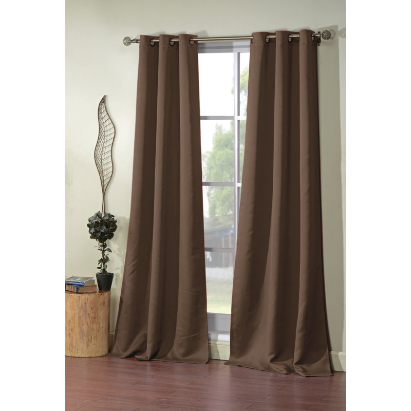 Loren Blackout Curtains / Drapes Pair