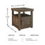 Table de bout Geraldene