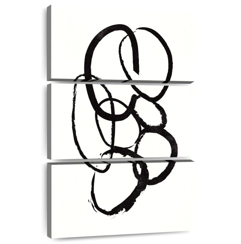 Avery abstrait lié I, H 32 po x l 20 po