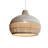 Ajshe 1 - Light Rattan Teardrop Pendant-734081282