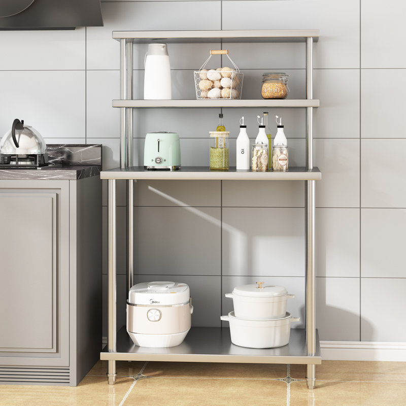 91 cm W Stainless Steel Shelving Unit