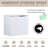 Kannan 22.34'' Single Bathroom Vanity with Ceramic Top-784555366