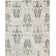 Stafford Hand Knotted Viscose/Cotton Ikat Rug in Silver/Gray