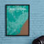 Barcelona City Map - No Frame Print-241305173