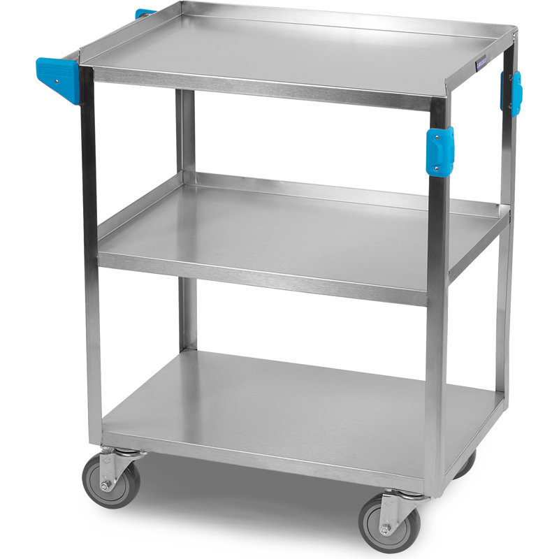 Utility Cart with Wheels, 15.5" W x 24" D