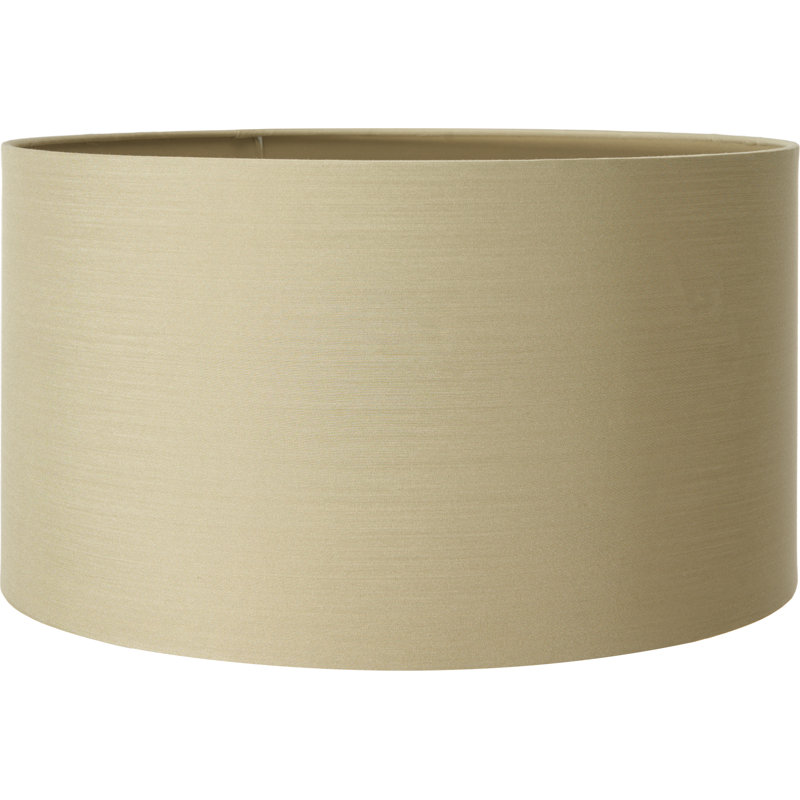 Drum Lamp Shade ( Screw On ), Taupe, 20cm H x 35cm W x 35cm D