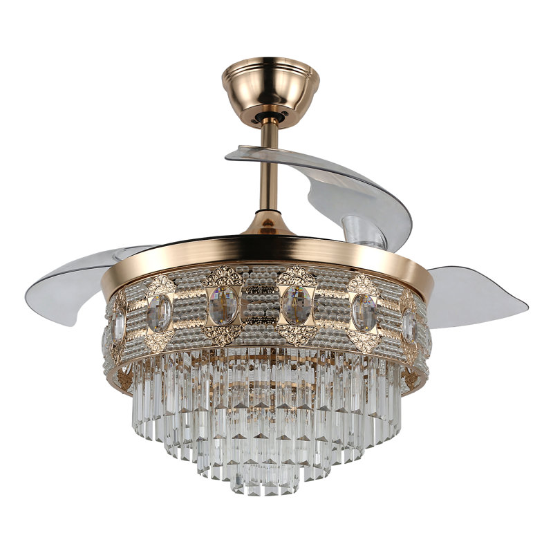 Giuseppa 42.12'' Ceiling Fan with LED Lights
