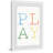 Colour Play - Single Picture Frame Print-1254924132