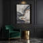 «Abstract Landscape 86», art mural sur toile grise-896168336