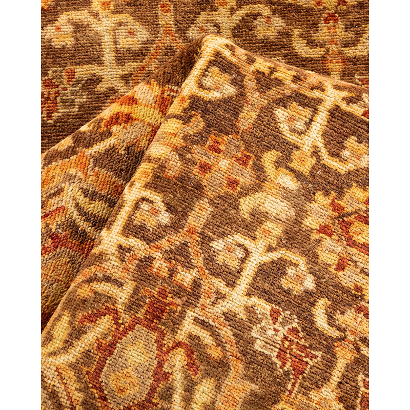 Classic One-of-a-Kind 2' 7" X 12' 10" Hand Knotted Area Rug