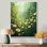 «White Country Daisies Dream» - Art mural marguerites